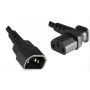 Microconnect PE040618A virtajohto musta 1,8 m C13-liitin C14-pistoke