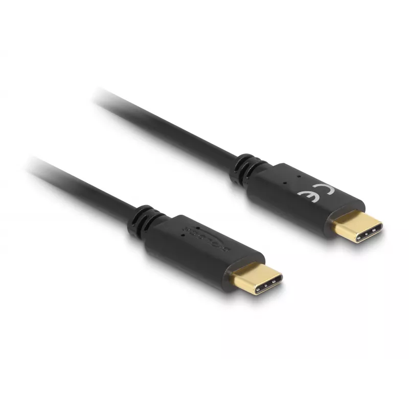 DeLOCK USB Type-C -latauskaapeli 15 cm PD 5 A E-markerilla