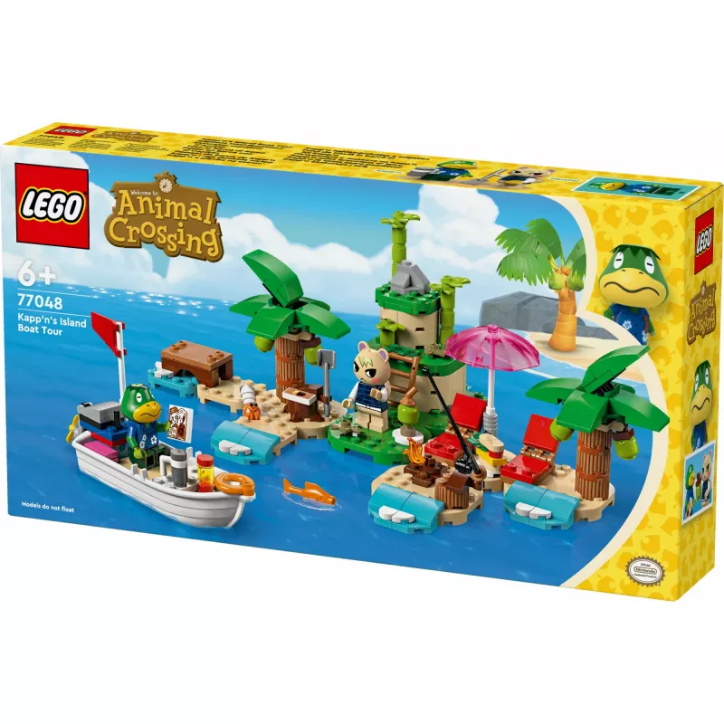 LEGO rakennussarja 77048 Animal Crossing veneajelu kapteenin saarella