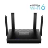 Cudy WR3000 langaton reititin Gigabit Ethernet dualband (2,4 GHz / 5 GHz) musta