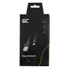 USB 2.0 -kaapeli Green Cell KABGC23, USB A - Micro-USB B, 0,3 m, musta