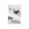 Wentronic goobay dual-USB-laturi - virtalähde - 12 wattia - 2,4 A - 2 lähtöliitäntää (USB) - musta (44951)