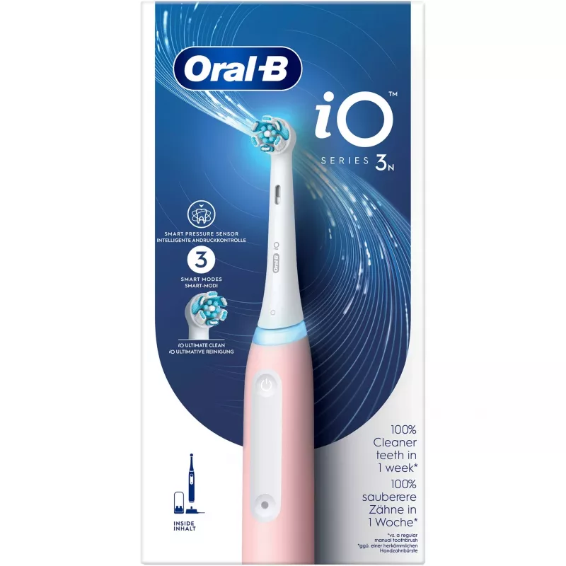 Sähköhammasharja Oral-B iO3N ladattava pinkki