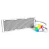360mm jäähdytin Montech HyperFlow ARGB 360 White — 360mm nestejäähdytysjäähdytin PC:lle