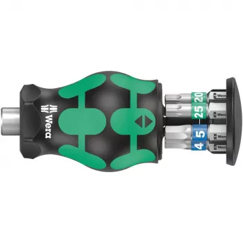 Monikärkiruuvinväännin Wera Kraftform Kompakt Stubby Magazin 3