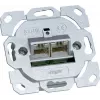 Hager G3140 kojerasia Cat.6a 2-osainen 8/8-napainen (G3140)