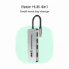 USB-keskitin Green Cell HUB-GC-C4A — 4-porttinen USB-C 3.0 -keskitin