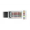 DeLock - sarjasovitin - USB-C - RS-232 x 1 - musta (63912)