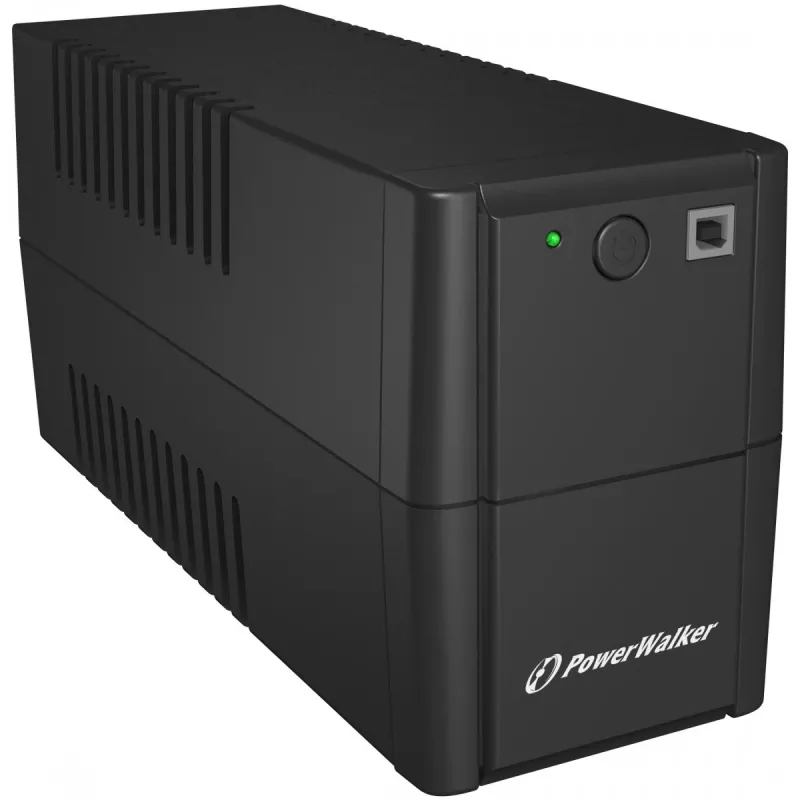 PowerWalker 10121070 UPS line-interactive 0,85 kVA 480 W 2 pistorasiaa