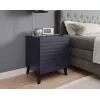 Yöpöytä cama meble NOVA 44×40×52 cm, 1 laatikko, laivastonsininen matta