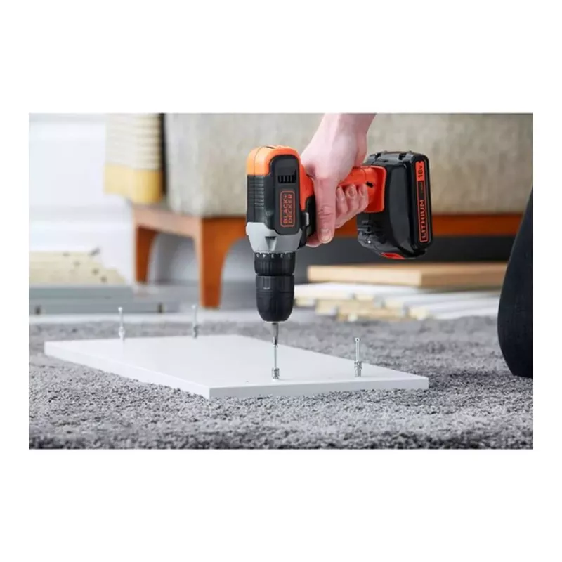 BLACK & DECKER | akkuporakone | BCD001C2-QW | 18 V | 2x1,5 Ah | litium