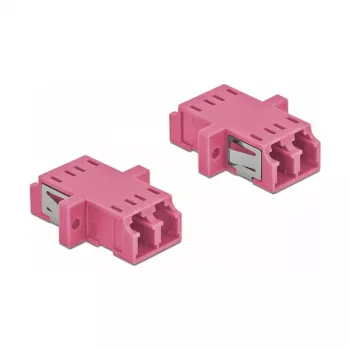 Kuituliitin LC liitin–liitin DELOCK 86537 OM4, 2 kpl:n pakkaus