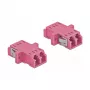 Kuituliitin LC liitin–liitin DELOCK 86537 OM4, 2 kpl:n pakkaus