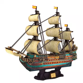 3D-PALAPELI purjevene The Spanish Armada San Felipe