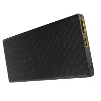 Kannettava varavirtalähde Nitecore CARBO 10000 — litium-ioni 10000 mAh, 38 W PD, USB-A + USB-C, harmaa