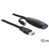 USB-kaapeli DeLOCK USB3.0-A - USB3.0-A 10m