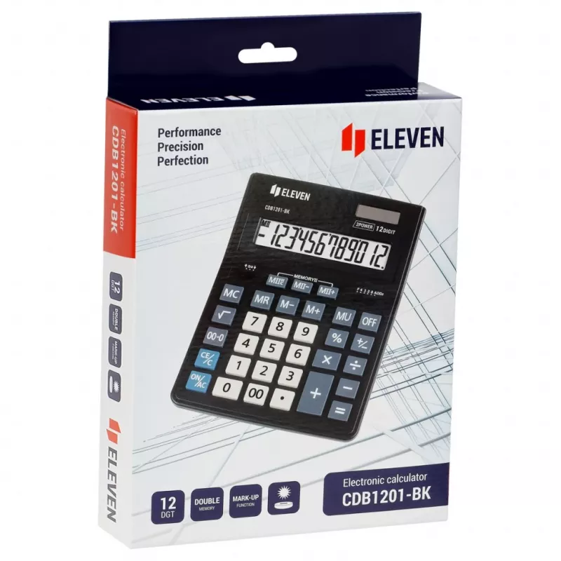 Eleven CDB1201-BK (EU) toimistolaskin