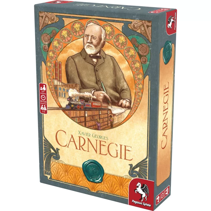 Pegasus Spiele Carnegie lautapeli talous