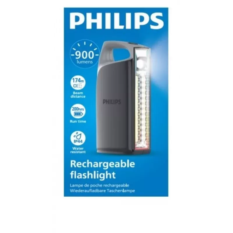 Uudelleenladattava taskulamppu USB-C 900 lm 4000 mAh