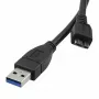 ROLINE - USB-kaapeli - 9-napainen USB Type-A (uros) - 10-napainen Micro-USB Type-B (uros) - 3 m (USB 3.0) - musta (11.02.8877)