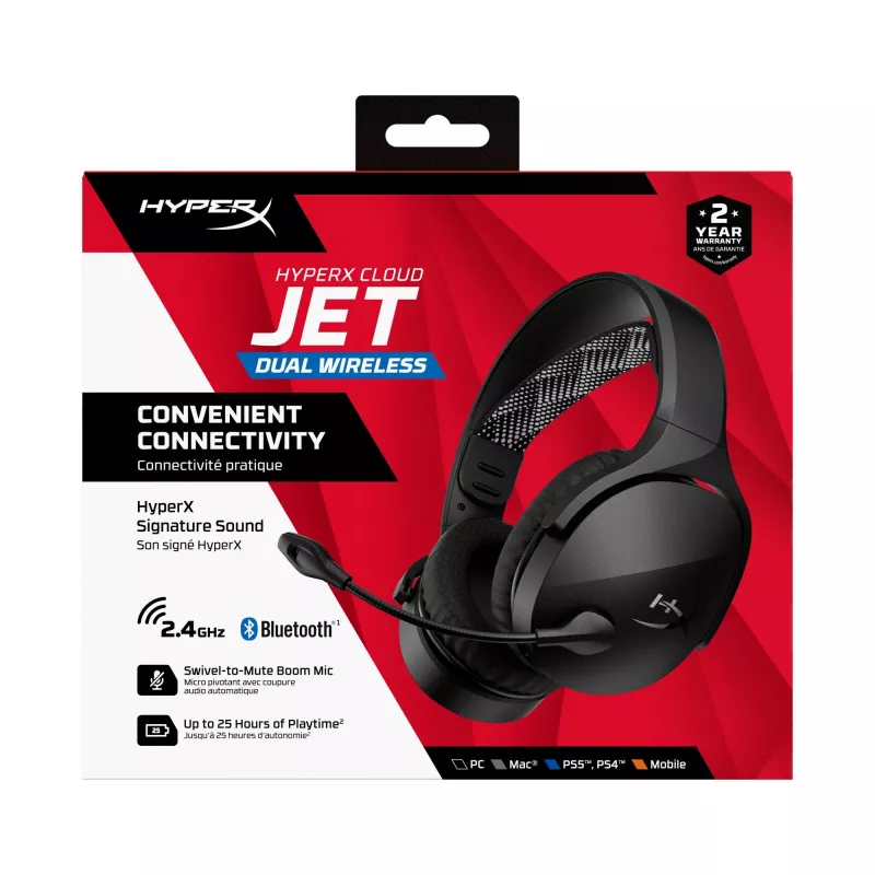 HyperX Cloud Jet - langaton pelikuuloke (musta)