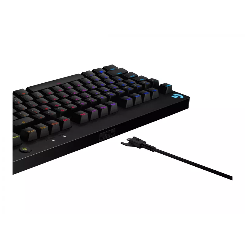 Logitech G PRO pelinäppäimistö - näppäimistö - QWERTY - espanja - musta (920-010593)