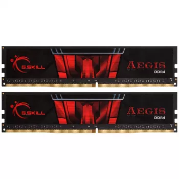 DIMM 16 GB DDR4-3000 (2x 8 GB) Dual-kit, keskusmuisti musta, F4-3000C16D-16GISB, Aegis, INTEL XMP