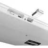 Sharkoon OfficePal K30W valkoinen DE-asettelu Rubberdome