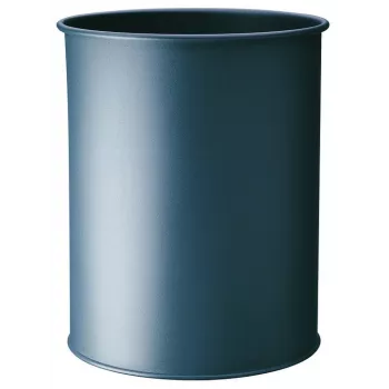 Jäteastia Durable 330158 15 L pyöreä metalli antrasiitti