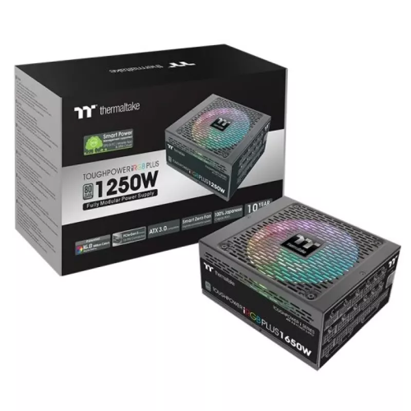Virtalähde Thermaltake Toughpower iRGB 1250W