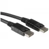 ROLINE - DisplayPort-kaapeli - DisplayPort (uros) - DisplayPort (uros) - 2 m - musta (11.04.5762)