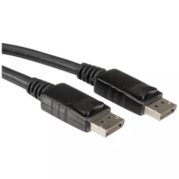 ROLINE - DisplayPort-kaapeli - DisplayPort (uros) - DisplayPort (uros) - 2 m - musta (11.04.5762)