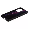 iKins suojakotelo Samsung Galaxy S20 Ultralle – musta Milky Way -viimeistely