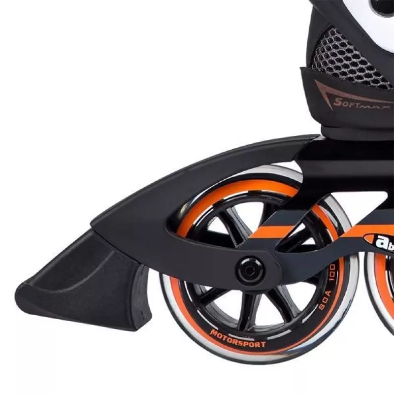 Inline-rullaluistimet Nils Extreme NA1060S musta-oranssi koko 40