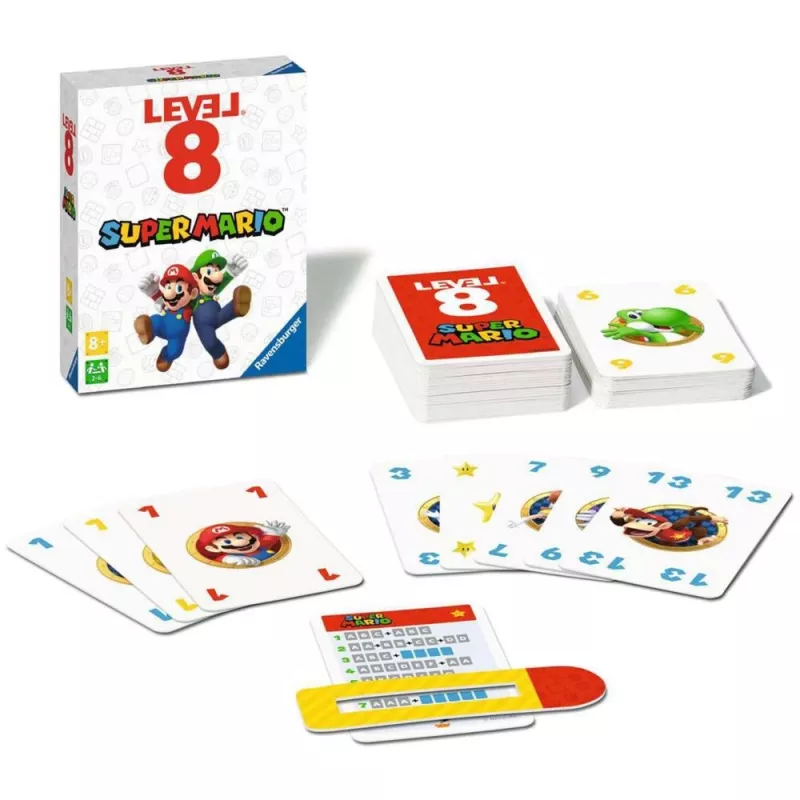 Super Mario Level 8, korttipeli