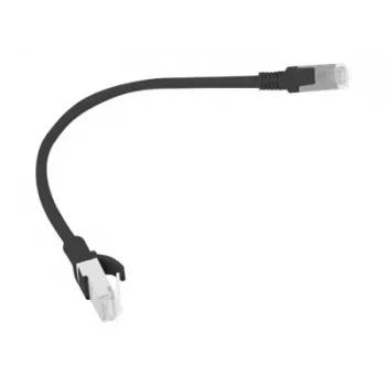 Verkkokaapeli LANBERG PCU5-10CC-0025-BK RJ-45 Cat5e U/UTP 0,25 m musta