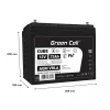 AGM VRLA -akku 12V 75Ah IP54