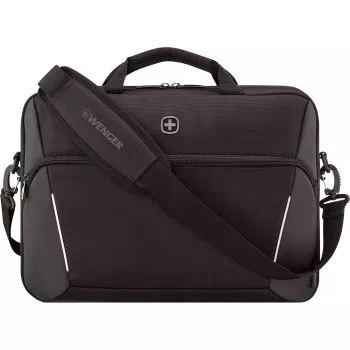 Kannettavan tietokoneen salkku Wenger XE Compact Brief 16 tablettilokerolla, musta