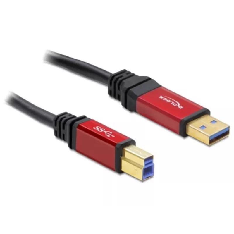 USB-kaapeli DeLOCK 3,0 m USB 3.0 A-B 82758