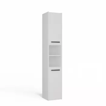Topeshop S30 valkoinen kylpyhuonekaappi valkoinen