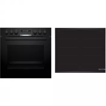 Bosch HEG578BB4 + NVQ645CB6E keittosarja vyöhykeinduktioliesi sähkö