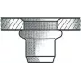 Sokeaniitti GESIPA Al M6x9x18, 250 kpl