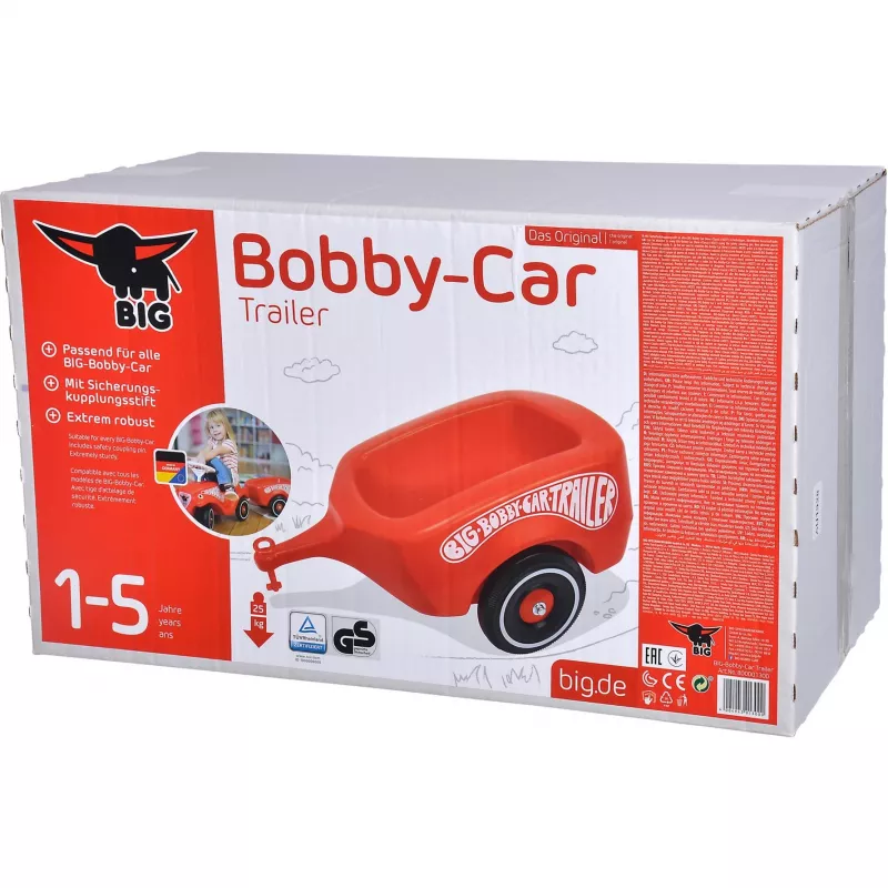 BIG Bobby-Car perävaunu, lasten ajoneuvo