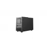DeepCool CH160 PLUS R-CH160-BKNGM0-G kompakti (SFF) tietokonekotelo, Mini-ITX/Micro-ATX, karkaistu lasi, musta