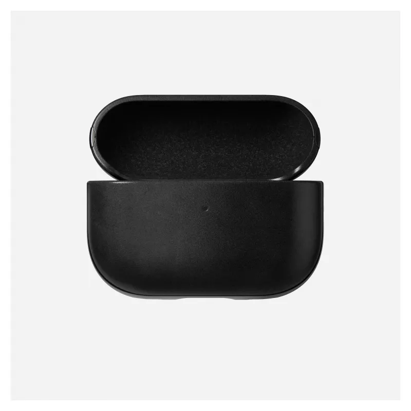 Suojakotelo Nomad Modern Leather Case — nahka, mikrokuitu, polykarbonaatti, musta