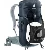 Reppu DEUTER Trail 18 I — päiväreppu, 18 L, musta/schiefer