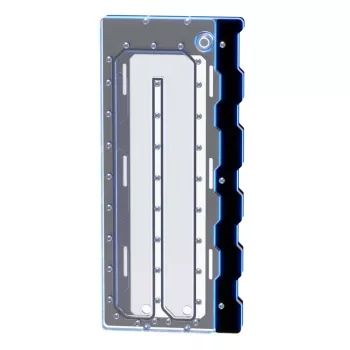 Singularity Computers Wraith 2.0 Elite - Distro Plate - musta