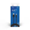 Savio CL-129 USB-kaapeli 2 m USB 2.0 USB A USB C musta