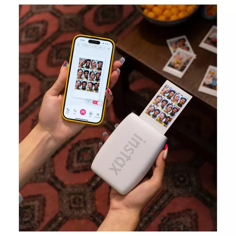 Valokuvatulostin Fujifilm Instax Mini Link 3 pinkki Bluetooth kannettava pikakuvatulostin