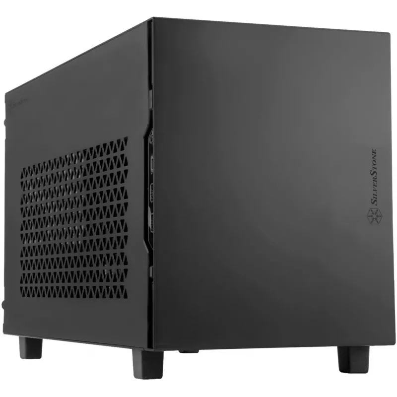 SilverStone SUGO SG15B - kuutio - Mini-DTX - ei virtalähdettä (ATX / PS/2)